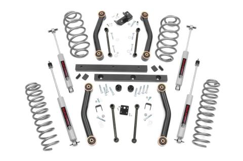 4 Inch Jeep Suspension Lift Kit 04-06 4WD Wrangler TJ Unlimited Rough Country
