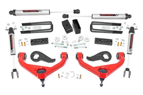 3 Inch Lift Kit UCAs V2 Sierra/Red Silverado 3500 HD (20-26) Rough Country
