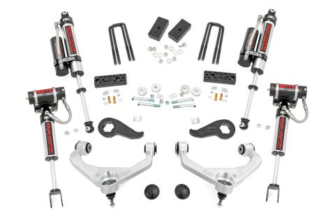 3.0 Inch GM Bolt-On Suspension Lift Kit w/ Vertex For 2020 2500HD 2WD/4WD Rough Country
