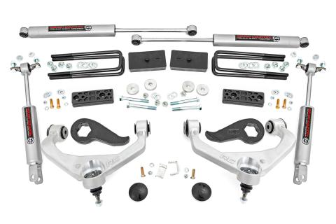 3 Inch Lift Kit w/ Overloads Silverado/Sierra 2500HD/3500HD (20-26) Rough Country