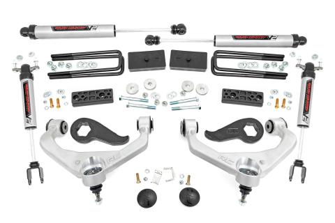 3 Inch Lift Kit UCAs V2 w/ Overloads Silverado/Sierra 2500HD/3500HD (20-26) Rough Country