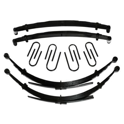 Lift Kit 6 Inch Lift For Use w/52 Inch Rear Springs 88 Chevrolet V10 Suburban 88-91 GMC V1500 Suburban 89-91 Chevrolet V1500 Suburban Includes Front/Rear Leaf Springs Front/Rear U Bolt Kits Bushing Kit Brake Line Brackets Skyjacker