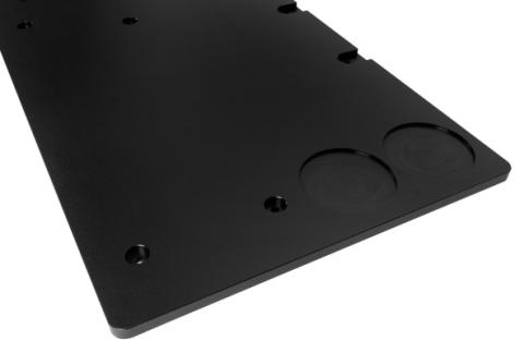 19-23 Jeep Gladiator Overland Tailgate Table Smooth Surface Black All Pro Off Road