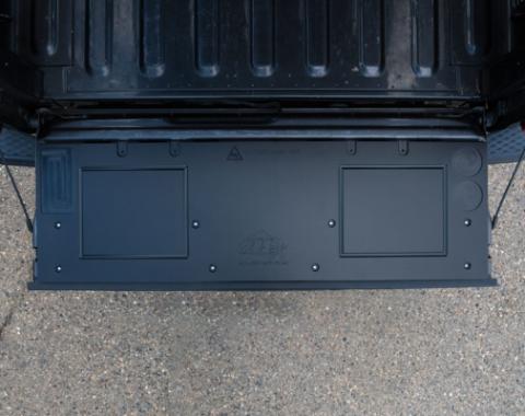 19-23 Jeep Gladiator Overland Tailgate Table Smooth Surface Black/White All Pro Off Road