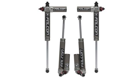 07-18 Jeep Wrangler JK 2 Door SP2 3.3 Fast Adjust Piggyback Shock Kit 1.5-2.5 Inch Lift Falcon Shocks