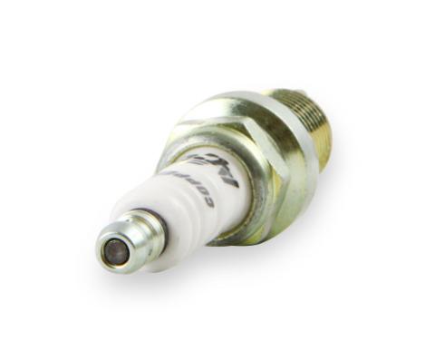 HP Copper Spark Plug Shorty 14MM Thread, .750 In Reach Heat Range 6 Gasket (Flat) Seat 4-Pack ACCEL