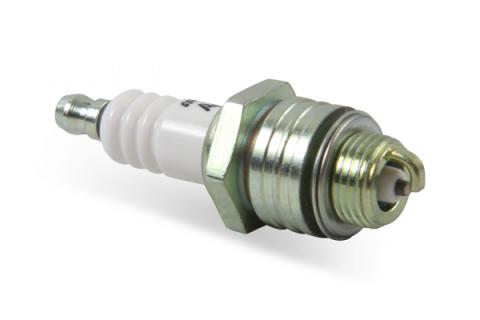 HP Copper Spark Plug Shorty 14MM Thread .375 In Reach Gasket (Flat) Seat 4 Pack ACCEL