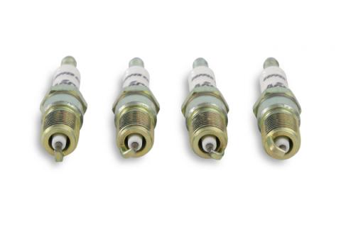 Hp Copper Spark Plug 14MM Thread .708 In Reach Tapered Seat 4 Pack ACCEL