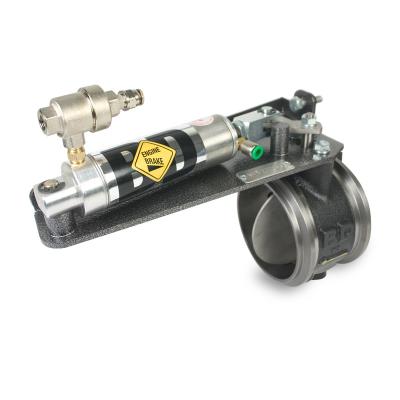 Exhaust Brake 2003-2007 Ford 6.0L Power Stroke Manual Trans Air Actuated Remote Mount Valve c/w Air Compressor BD Diesel