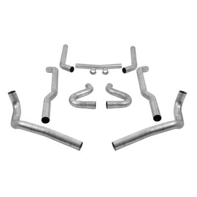 Crossmember-Back Exhaust System Fits 1968-1972 GM A-Body Cars With V8 Engine 3-Inch Aluminized Pipe Only Exhaust Kit Flowmaster