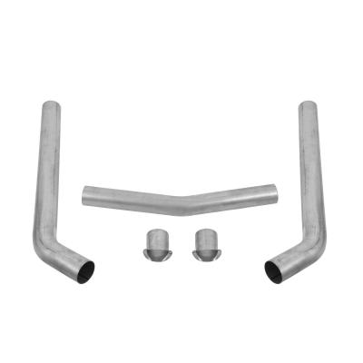 Crossmember-Back Exhaust System Fits 1968-1972 GM A-Body Cars With V8 Engine 3-Inch Aluminized Pipe Only Exhaust Kit Flowmaster