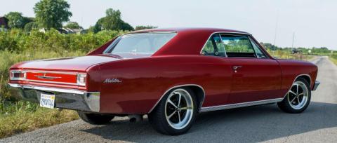 Crossmember-Back Exhaust System Fits 1964-1967 GM A-Bodies, 3.0 Inch Aluminized Pipe Kit Flowmaster