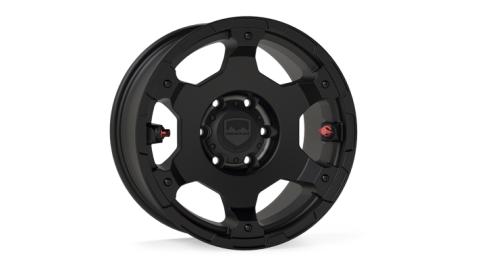 Nomad Off-Road Wheel Deluxe 6x139mm Metallic Black TeraFlex