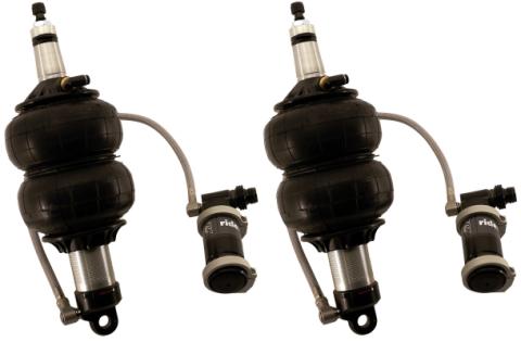 Front TQ Shockwaves For 1967-1969 Gm F-Body For Use W/ Ridetech Lower Arms And Tall Spindles Pair Of Triple Adjustable Shock waves W/ 1/4 Inch Airline Fittings Ridetech