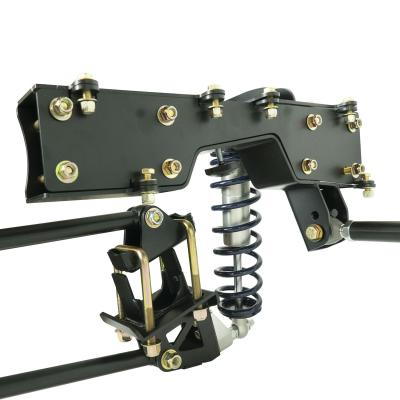 HQ Coil-Over System For 2014-2018 Silverado / Sierra 1500 4WD 2019 Legacy and Limited W/ OE Stamped Steel Or Aluminum Control Arms Drop Spindles Front And Rear HQ Series Coil-Overs Front Upper Strongarms And Rear 4-Link Ridetech