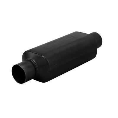 Super Hp-2 Muffler 409SS Super Hp-2 Muffler 409SS 2.00 Center Inch / 2.00 Center Out Aggressive Sound Flowmaster