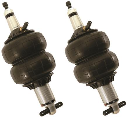 Front HQ Shockwaves For 1997-2003 F-150 Pair Of Rebound Adjustable Shock waves W/ 1/4 Inch Airline Fittings Ridetech