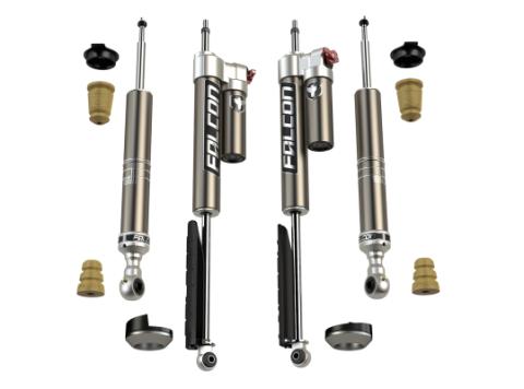 2007+ Toyota Tundra 2.25 Inch Sport Tow/Haul Shock Leveling System Falcon Shocks