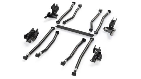 18-Up Wrangler JL 2 Door Alpine IR Long Arm &amp; Bracket Kit 8-Arm 3-6 Inch Lift TeraFlex