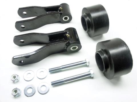 84-01 XJ Cherokee 2 Inch Performance Spacer &amp; 1.5 Inch Shackle Lift Kit TeraFlex