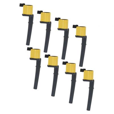 Ignition Coil Supercoil -Ford 4 Valve Modular Engine 4.6/5.4L 8 Pack Ignition Part No. 140034-8 Ignition Coil 8-Pack Has Coil-On-Plug Style For Direct OEM Replacement ACCEL