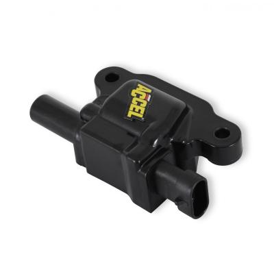Direct Ignition Coil Kit Supercoil -Gm Ls2, Ls3 And Ls7 Black 8-Pack Supercoil For GM Ls2, Ls3, And Ls7- Black, 8 Pack ACCEL