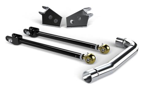 97-06 Jeep Wrangler TJ Pro LCG Long Arm &amp; Bracket Upgrade Kit Front Upper 3-5 Inch Lift TeraFlex