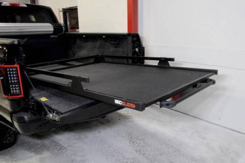 Bedslide Contractor 73 Inch x 48 Inch Black 6.4 Foot Dodge Ram/6.2 Foot Toyota Truck