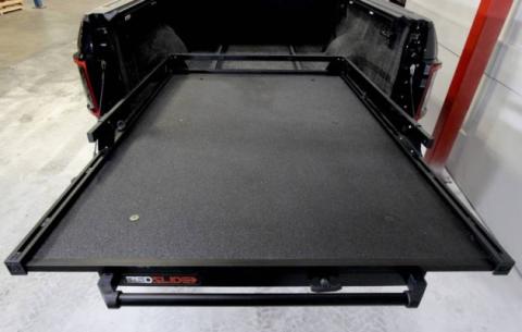 Bedslide Contractor 73 Inch x 48 Inch Black 6.4 Foot Dodge Ram/6.2 Foot Toyota Truck