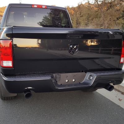 Exhaust Tip Direct Fit Fits 2009-2024 (2019-2024 Classic Body) Ram 1500, 5.7L Hemi With Factory Dual Exhaust Black Flowmaster