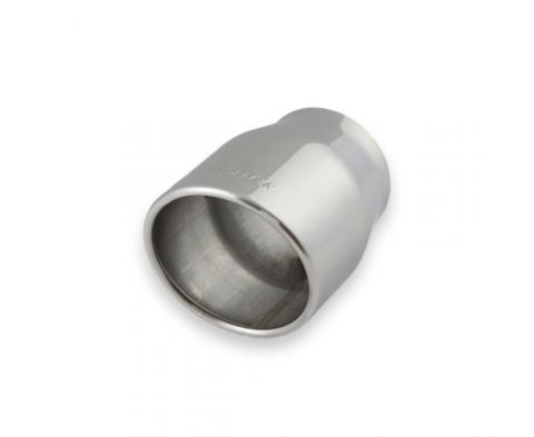 Exhaust Tip Exhaust Tip 4.00 Inch Rolled Angle Polished SS Fits 3.00 Inch Tubing Weld On Flowmaster