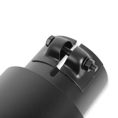 Exhaust Tip Exhaust Tip 3.5 Inch Black Angle Cut Fits 2.5 Inch Tubing- Clamp On Flowmaster