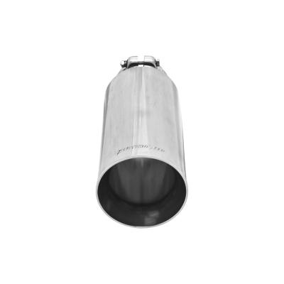 Exhaust Tip Exhaust Tip 4.00 Inch 13 Angle Cut Polished SS Fits 3.00 Inch Tubing Clamp On Flowmaster