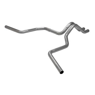 Pre-Bent Tailpipes 1987-1996 Ford F-150 2.5-Inch Dual Side Exit Aluminized Tailpipes Flowmaster