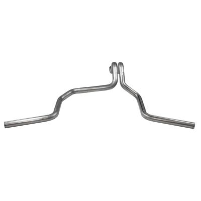 Pre-Bent Tailpipes 1987-1996 Ford F-150 2.5-Inch Dual Side Exit Aluminized Tailpipes Flowmaster