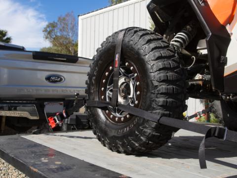 UTV Tire-Bonnet Black SpeedStrap
