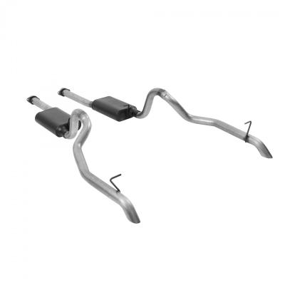 American Thunder Cat-Back Exhaust System 1987-1993 Ford Mustang Gt 5.0L Engine Fits Coupes And Convertibles Aggressive Sound Flowmaster