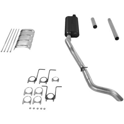 Force Ii Cat-Back Exhaust System 1987-1993 Ford F-250/F-350 Trucks With A 7.5L Engine And A 2.50-Inch Catalytic Converter Moderate Sound Flowmaster