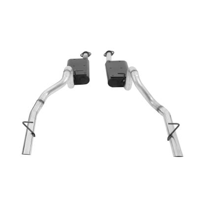 Force Ii Cat-Back Exhaust System 1986-1993 Ford Mustang Lx With 5.0L Engine And 1986 Gt With 5.0L Engine Moderate Sound Flowmaster