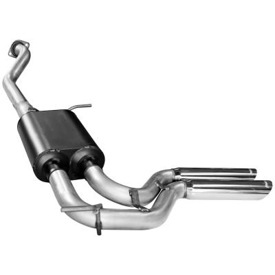 American Thunder Cat-Back Exhaust System Fits 1999-2007 (2007 Classic Only) Silverado/Sierra 1500 Trucks With 4.8L Or 5.3L Engine Extended Cab/Short Bed Only Aggressive Sound Flowmaster