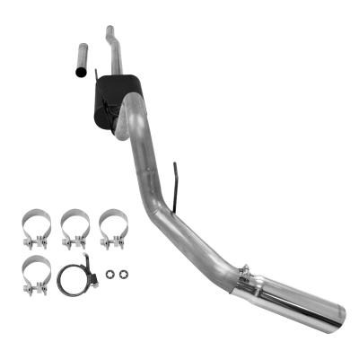 Force Ii Cat-Back Exhaust System 2004-2008 Ford F-150 And Lincoln Mark Lt Trucks With 4.6L Or 5.4L Engine Mild Sound Flowmaster