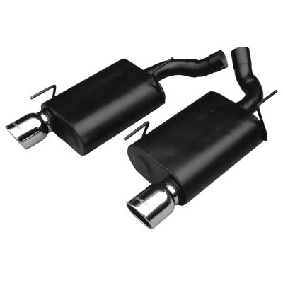 Force Ii Axle-Back Exhaust System 2005-2010 Ford Mustang Gt, Gt500 &amp; California Special With 4.6L Or 5.4L Engine Moderate Sound Flowmaster