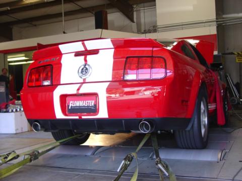Force Ii Axle-Back Exhaust System 2005-2010 Ford Mustang Gt, Gt500 &amp; California Special With 4.6L Or 5.4L Engine Moderate Sound Flowmaster