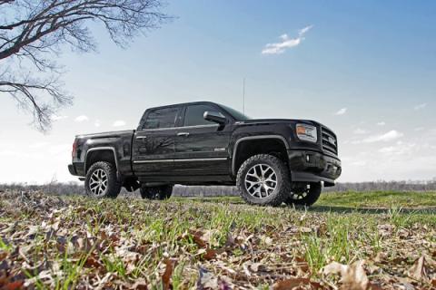 5 Inch GMC Suspension Lift Kit 14-16 Sierra 1500 Denal 4WD w/MagneRide Rough Country