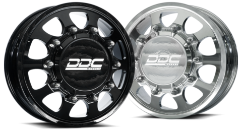 Dually Wheels The Shield 20x7.75 8x200 Polished 05-25 Ford F-350 11-14 Ford F-450 19-25 Dodge Ram 3500 DDC Wheels