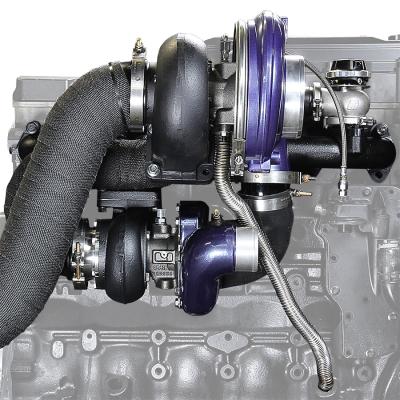 ATS Aurora 3000/5000 Compound Turbo System Fits 1998.5-2002 5.9L Cummins