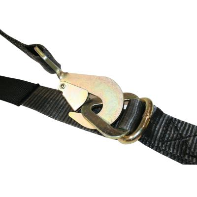 Ratcheting Axle Strap 2 inchx10 Foot 10k LB BS Black Bulldog Winch