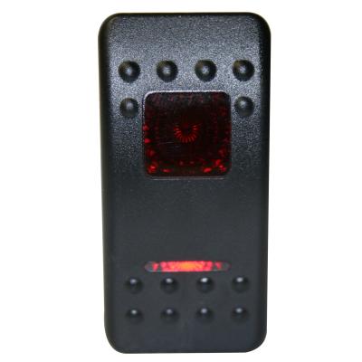 Rocker Switch - Momentary On/Off Lighted Red 3-Pin Bulldog Winch