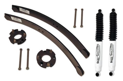 2 Inch Lift Kit 09-Up Ford F150 4x4 &amp; 2WD w/Rear Add A Leafs and SX8000 Shocks Tuff Country