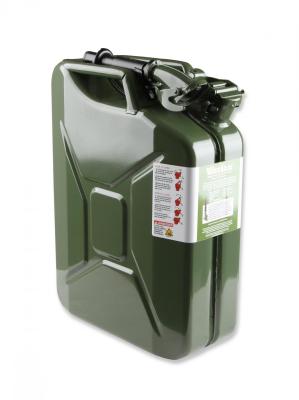 Jerry Can Green 5.3 Gallon 20 Liter Steel w/ Safety Cap and Spout Anvil Offroad